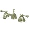 Kingston Brass KS3968BL 8" Widespread Bathroom Faucet, Brushed Nickel KS3968BL - alternate 1